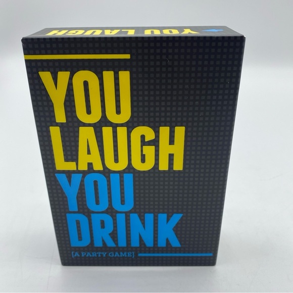 You Laugh You Drink - The Drinking Game for People Who Cant Keep a Straight Face - Picture 1 of 2